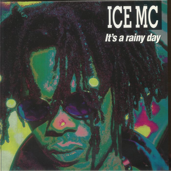 ICE MC – It's A Rainy Day (12", Blue Transparent, Dance On The Beat, 2026) Front Cover