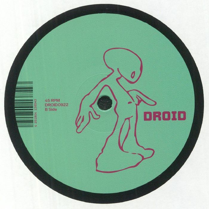 Idjut Boys – Portion Out Of Control (12", Droid, 2022) Back Cover