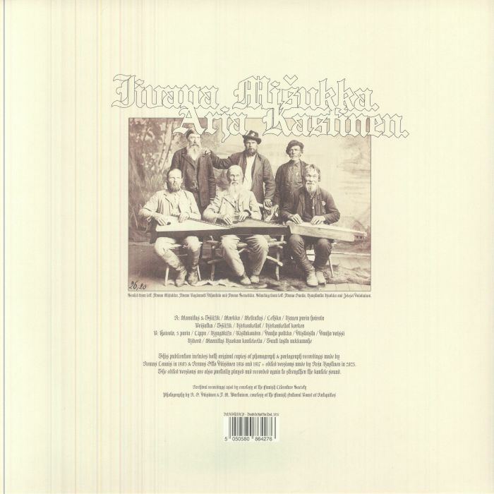 Iivana Mišukka Arja Kastinen – Iivana Mišukka (LP, Death Is Not The End, 2026) Back Cover