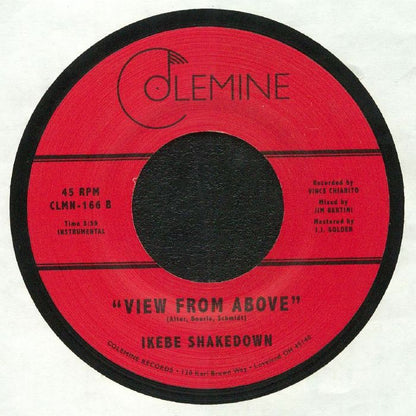 Ikebe Shakedown – Assassin (7", Colemine Records, 2018) Back Cover