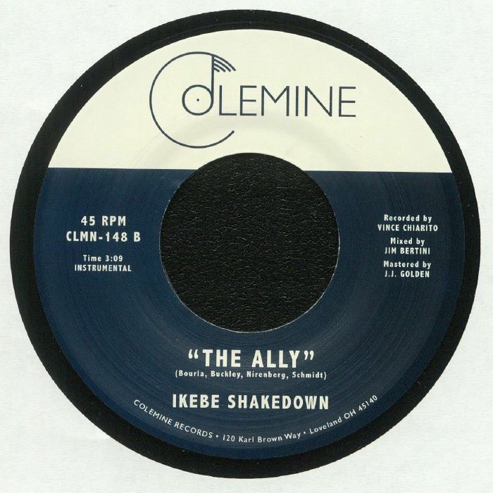 Ikebe Shakedown – Supermoon (7", Colemine Records, 2017) Back Cover
