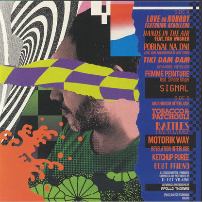 Il Est Vilaine – Best Service (LP, Transparent Orange, Dialect Recordings, 2026) Back Cover