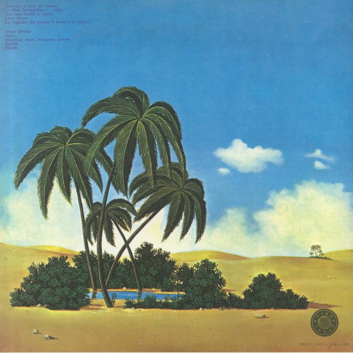 Il Guardiano Del Faro – Oasis (LP, Gatefold, Time Capsule, 2020) Back Cover