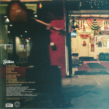 Gitkin – 5 Star Motel (LP, Wonderwheel Recordings, 2018) Back Cover