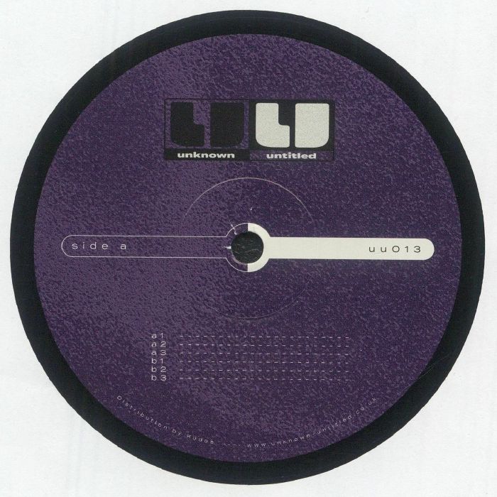 Various – UU013 (12", 180g, Unknown-Untitled, 2025) Front Cover