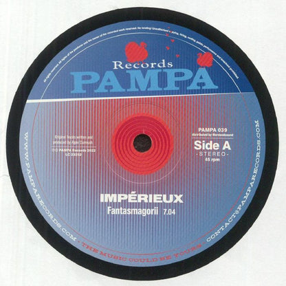Impérieux – Fantasmagorii EP (12", Pampa Records, 2022) Front Cover