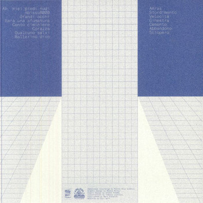 Infesta – Abisso blu (LP, Stanze Fredde Records, 2026) Back Cover