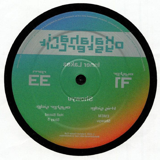 Inner Lakes – Showyu (12", Kalahari Oyster Cult, 2025) Front Cover