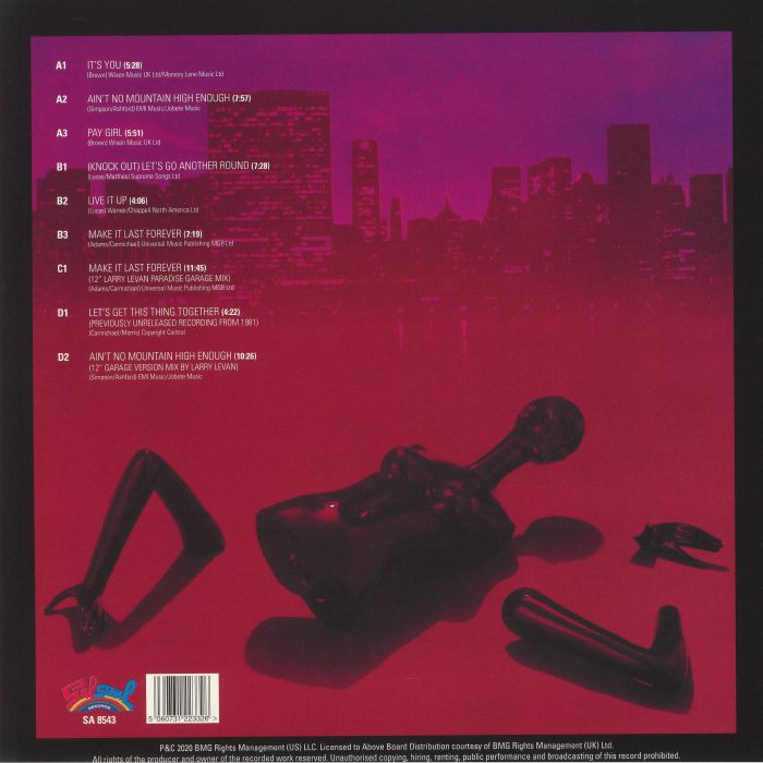 Inner Life – Inner Life (LP+12", Salsoul Records, 2025) back cover
