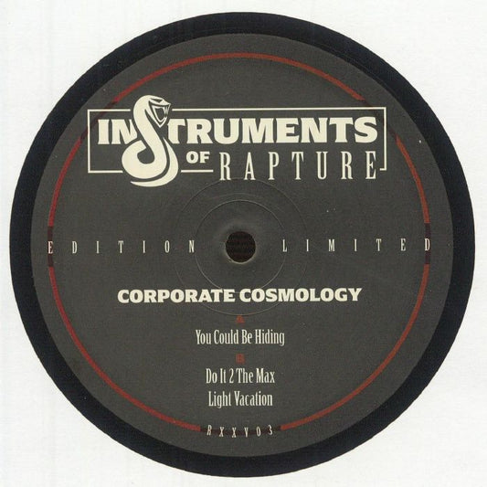 Instruments Of Rapture – Corporate Cosmology (12", Instruments Of Rapture, 2025) Front Cover