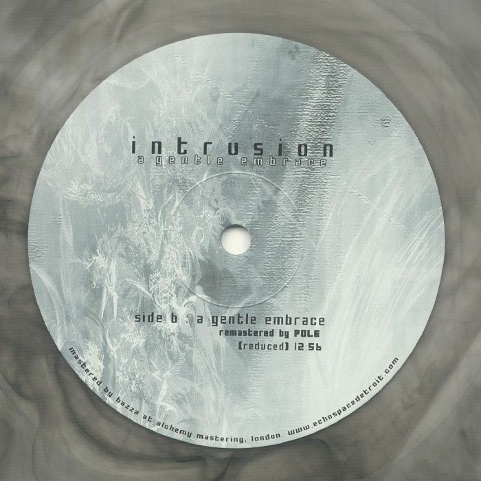Intrusion – A Gentle Embrace (remastered) (12", grey smoke, Intrusion/Echospace, 2026) Back Cover