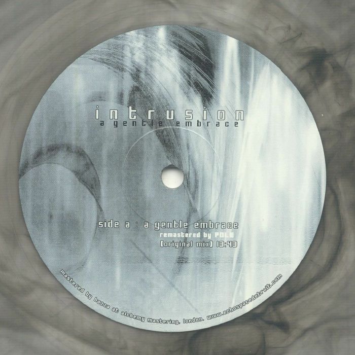 Intrusion – A Gentle Embrace (remastered) (12", grey smoke, Intrusion/Echospace, 2026) Front Cover