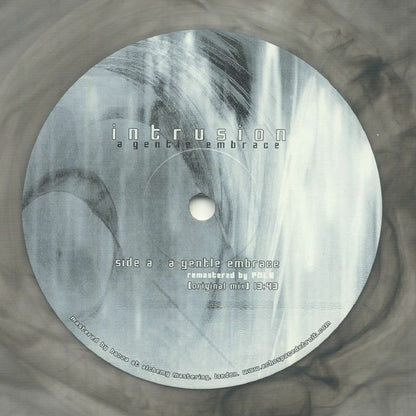 Intrusion – A Gentle Embrace (remastered) (12", grey smoke, Intrusion/Echospace, 2026) Front Cover