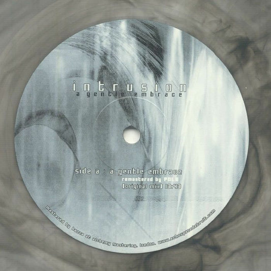 Intrusion – A Gentle Embrace (remastered) (12", grey smoke, Intrusion/Echospace, 2026) Front Cover