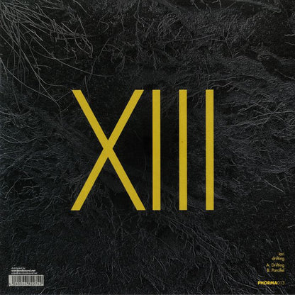 Iori – Drifting (12", Phorma, 2018) Back Cover