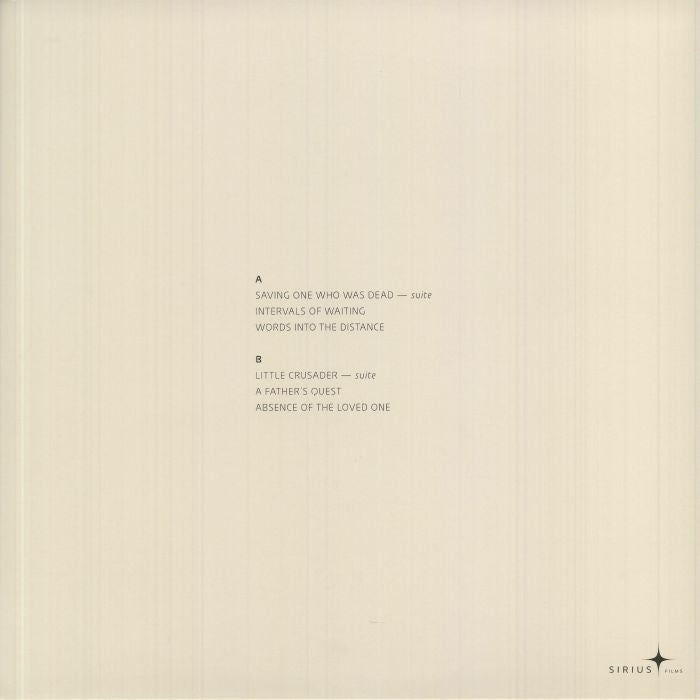 Irena A Vojtěch Havlovi – Saving One Who Was Dead / Little Crusader (12", Sirius Films, 2022) Back Cover