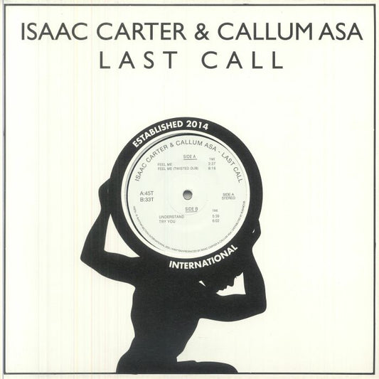 Isaac Carter & Callum Asa – Last Call (12", Rhythm Section International, 2026) Front Cover