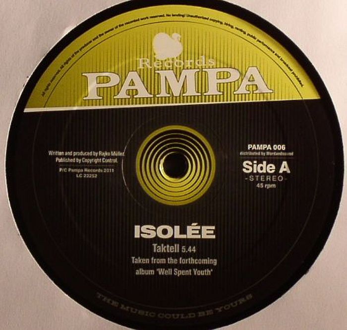 Isolée / Robag Wruhme – Taktell / Thora Vukk (12", Pampa Records, 2011) Front Cover