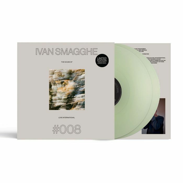 Ivan Smagghe / Various – The Sound Of Love International #008 (2xLP, translucent green, Love International X Test Pressing, 2023) Front Cover