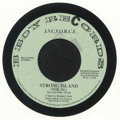 J.V.C. F.O.R.C.E. – Strong Island (7", B-Boy Records, 2024) Front Cover