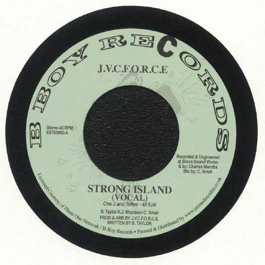 J.V.C. F.O.R.C.E. – Strong Island (7", B-Boy Records, 2024) Front Cover