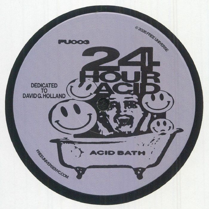 JÄK-87 – Acid Bath EP (12", FREE UNIVERSE, 2026) Back Cover