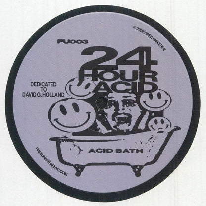 JÄK-87 – Acid Bath EP (12", FREE UNIVERSE, 2026) Back Cover