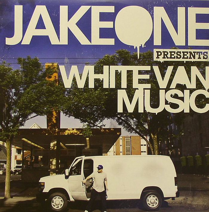 Jake One – White Van Music (2xLP, White, Rhymesayers Entertainment, 2008) Front Cover