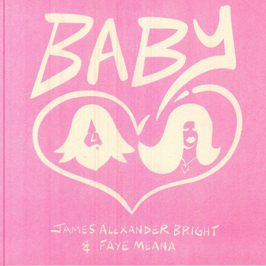 James Alexander Bright & Faye Meana – Baby (7", Red, Athens Of The North, 2026) Front Cover