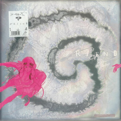 James K – Friend (2xLP, Clear, AD 93, 2025) Front Cover