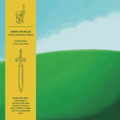 Jammin' Sam Miller – A Link To The Past Tribute (LP, Green, We Release Whatever The Fuck We Want Records, 2026) Back Cover