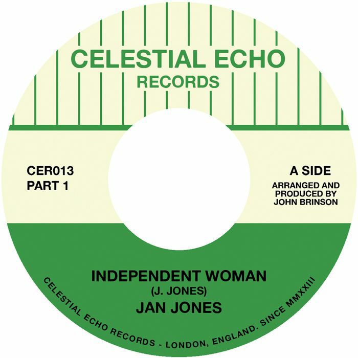 Jan Jones – Independent Woman (7", Celestial Echo, 2026) Front Cover
