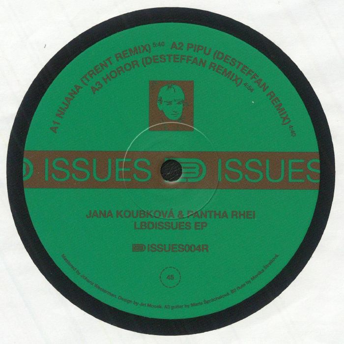 Jana Koubková , Panta Rhei – Lbdissues EP (12", LBD Sounds, 2026) Front Cover