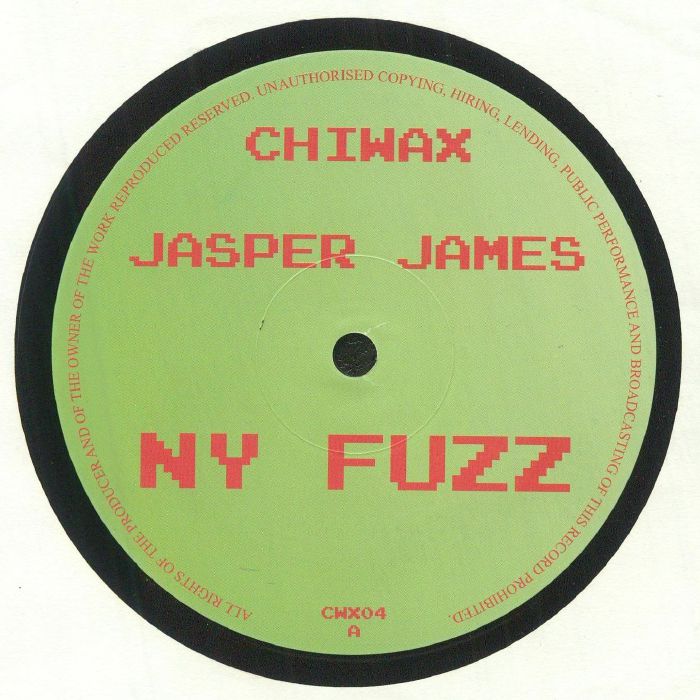 Jasper James – NY Fuzz (12", Chiwax, 2024) Front Cover