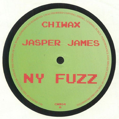 Jasper James – NY Fuzz (12", Chiwax, 2024) Front Cover