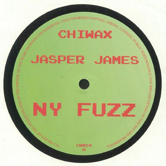 Jasper James – NY Fuzz (12", Chiwax, 2024) Front Cover