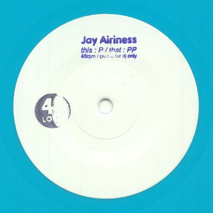 Jay Airiness – Nu-Disco (7", 45 Loves, 2025) Front Cover