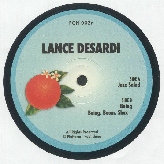 Lance DeSardi – Jazz Salad (12", Pacific Traxx, 2025) Front Cover