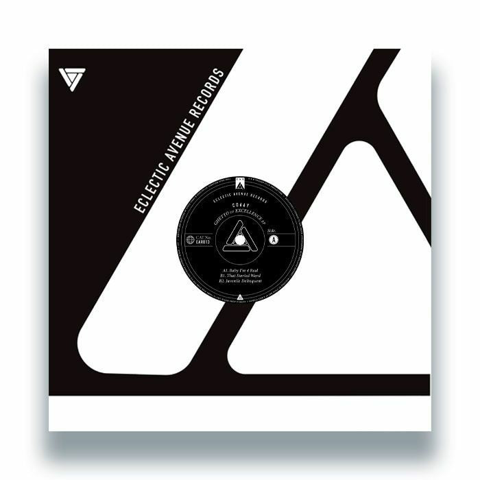 CO66Y aka Steve Cobby – Ghetto Of Excellence EP (12", Eclectic Avenue, 2026) Front Cover