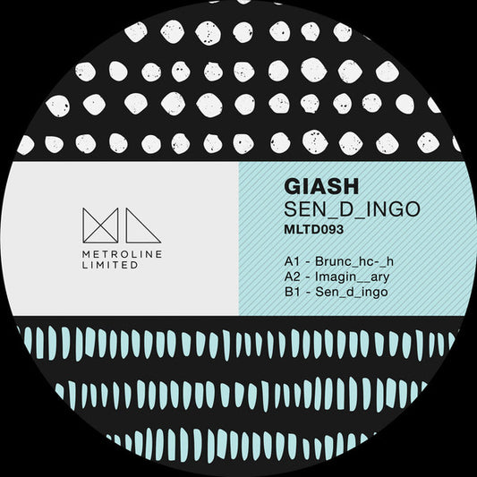Giash – Sen_d_ingo (12", Metroline Limited, 2019) Front Cover