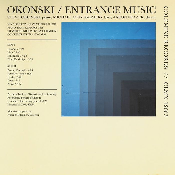 Okonski – Entrance Music (Cassette, Colemine Records, 2025) Front Cover