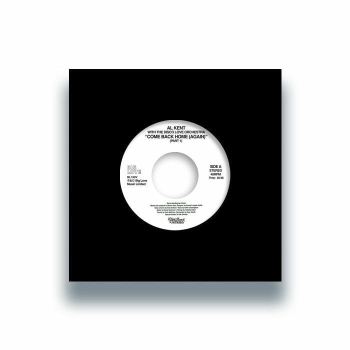 Ai Kent with The Disco Love Orchestra – Come Back Home (Again) (7", Big Love, 2026) Front Cover