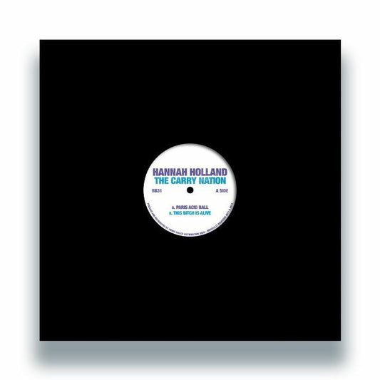 Hannah Holland / The Carry Nation – Paris Acid Ball (12", Batty Bass, 2026) Front Cover