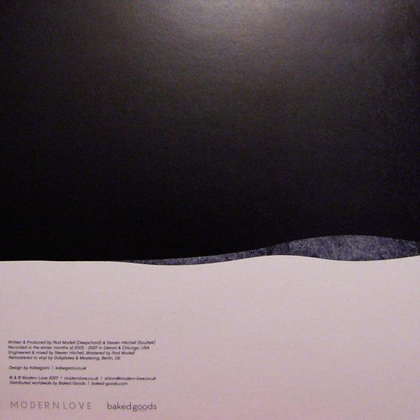 DeepChord Presents Echospace – The Coldest Season (2) (12", Modern Love, 2007) Back Cover