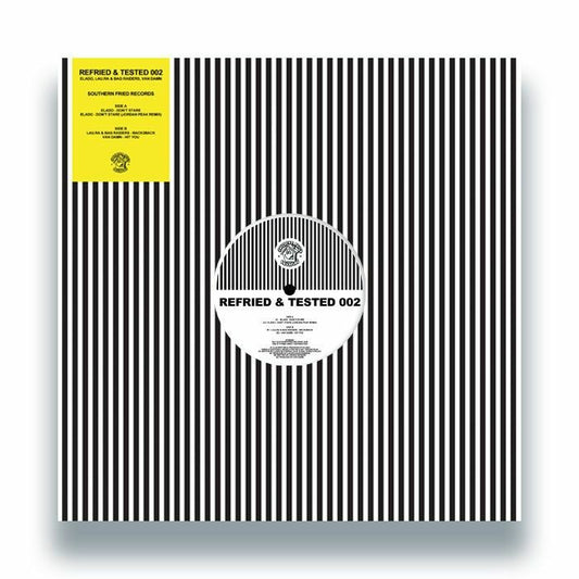 Elado / Lau Ra / Bag Raiders / Van Damn – Refried & Tested 002 (12", Southern Fried, 2026) Front Cover