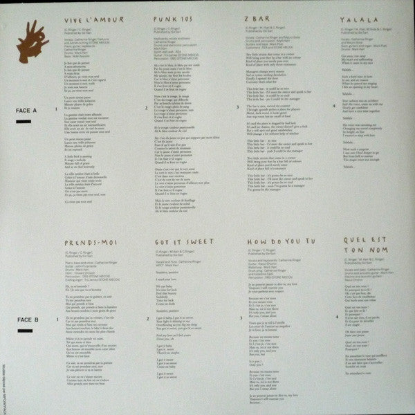 Catherine Ringer – Ring N' Roll (2xLP+CD, Gatefold, Because Music, 2011) Image 9