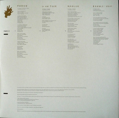 Catherine Ringer – Ring N' Roll (2xLP+CD, Gatefold, Because Music, 2011) Image 10