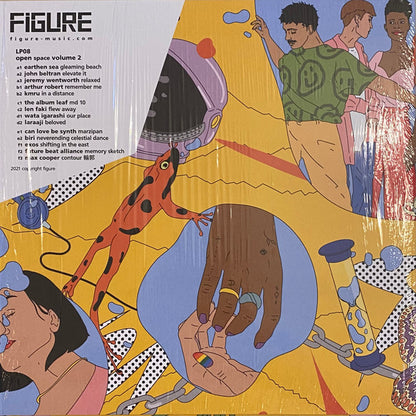 Various – Open Space Volume 2 (3x12", 180g, Figure, 2022) Back Cover