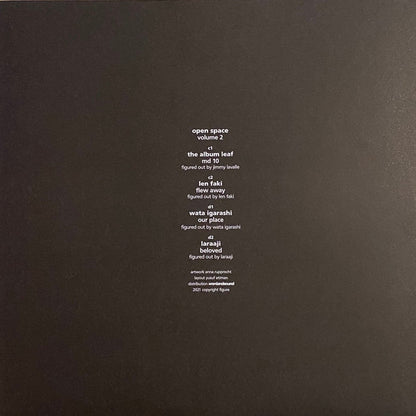 Various – Open Space Volume 2 (3x12", 180g, Figure, 2022) Image 8