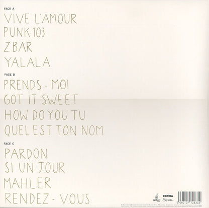 Catherine Ringer – Ring N' Roll (2xLP+CD, Gatefold, Because Music, 2011) Back Cover